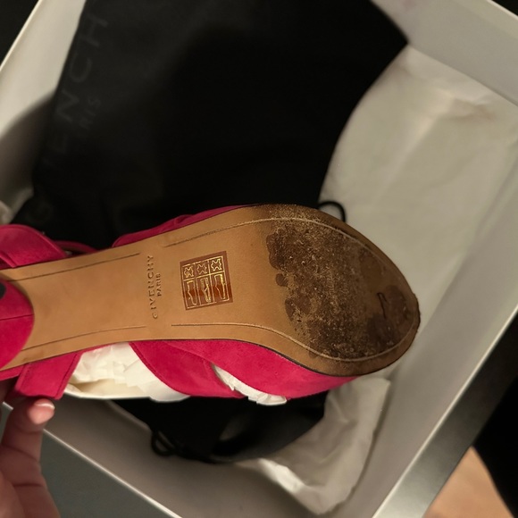 GIVENCHY SHARK SANDALE FUSCHIA - Picture 6 of 10